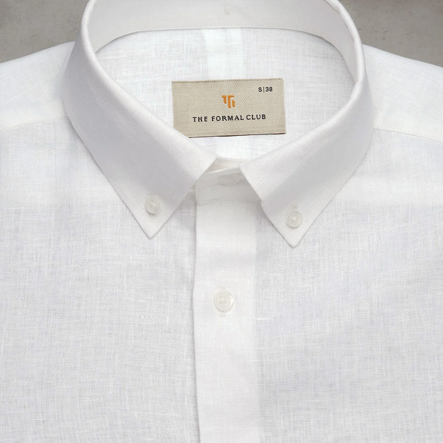 Cedar Pure Linen Full Sleeves Shirt in Snow - Image 6
