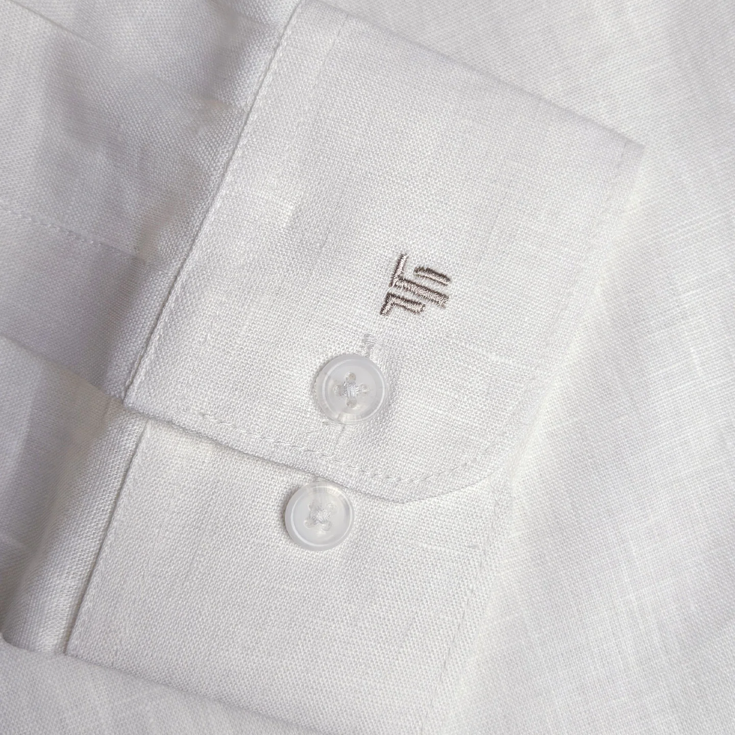 Cedar Pure Linen Full Sleeves Shirt in Snow - Image 7